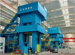 “钛给力” | 合锻智能3台套万吨海绵钛电极挤压液压机生产线交付投产