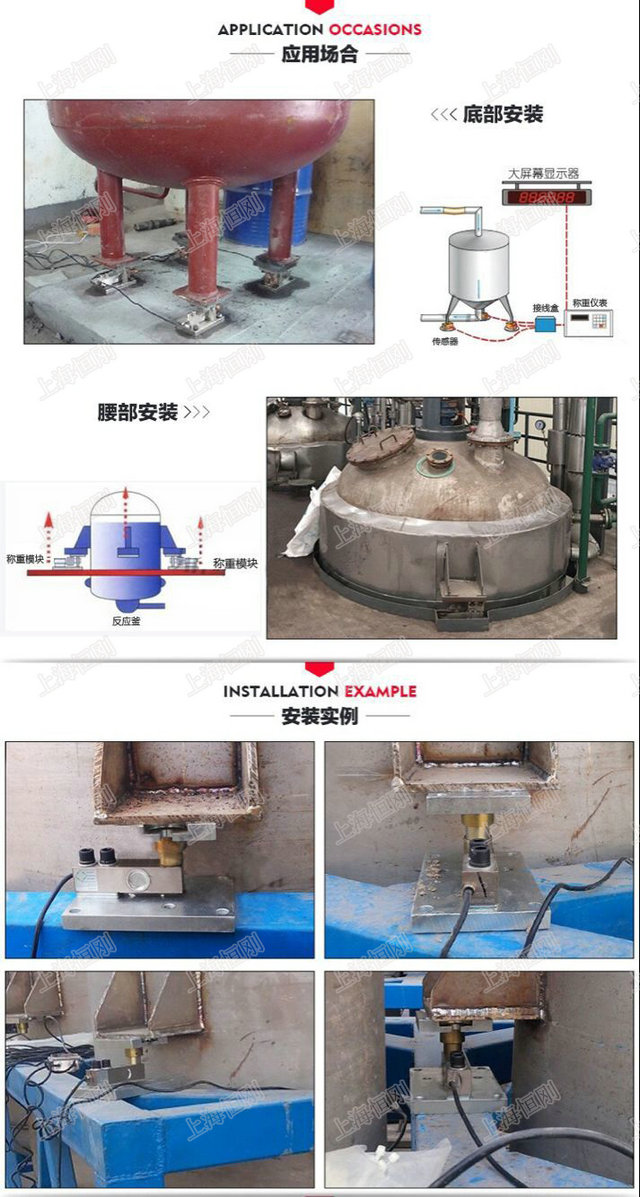 反应釜称重模块